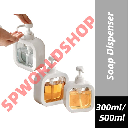 Soap Dispenser 500ml/300ml / Liquid Dispenser / Shampoo Hand Soap Refill Pump Bottle