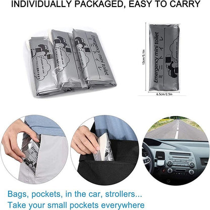 READY STOCK!!! Emergency Toilet Urine Bag Outdoor Car Mini Toilet 700ml 应急厕所尿袋 户外车载迷你厕所