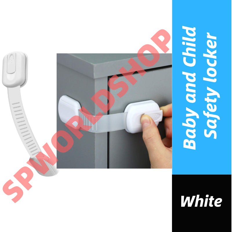 READY STOCK‼️ Baby & Child Safety Lock | Cabinet, Drawer, Fridge & Wardrobe Lock 婴儿儿童安全锁 柜子 抽屉 冰箱 衣柜锁