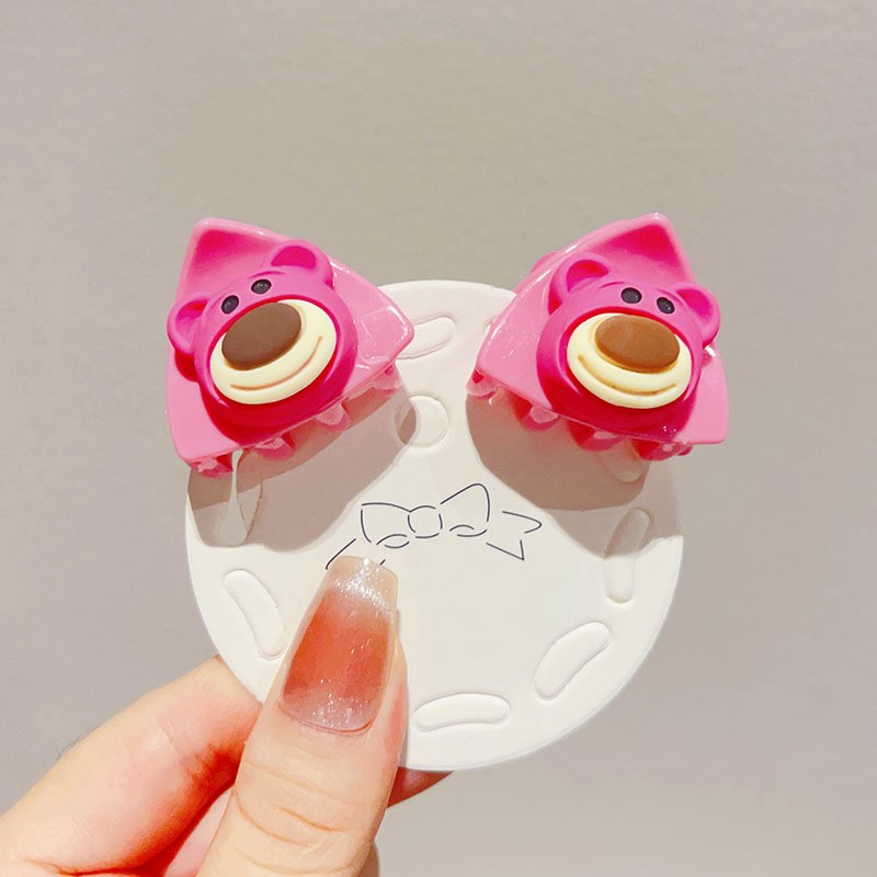Adorable Cartoon Cat Ear Hair Clips for Kids Set of 2 Cute Hair Accessories for Little Girls-CSW1007
