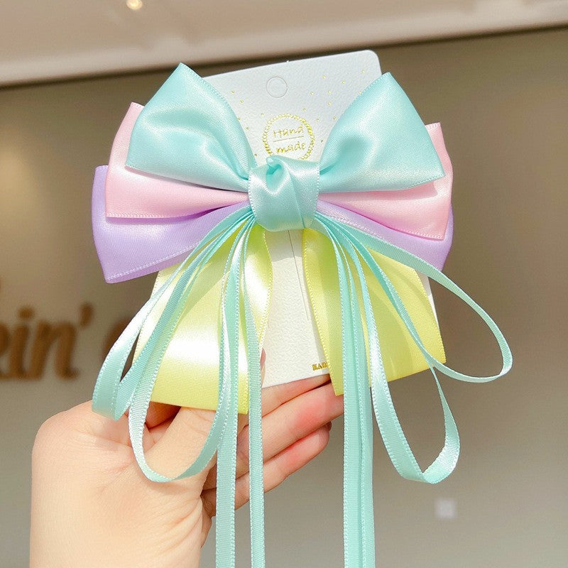 Snow White Bow Hairpin for Children Baby Princess Super Fairy Hair Accessories-CSW1019