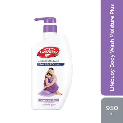 READY STOCK‼️ Lifebuoy Anti-Bacterial Shower Gel 900ml/950ml Sabun Mandian Bunuh 99.9% Kuman
