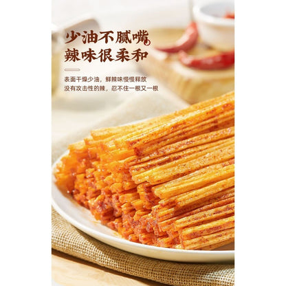 卫龙 大面筋 辣条 (调味面制品) 106G WeiLong Latiao Da Mian Jin (Spicy Gluten) 106G