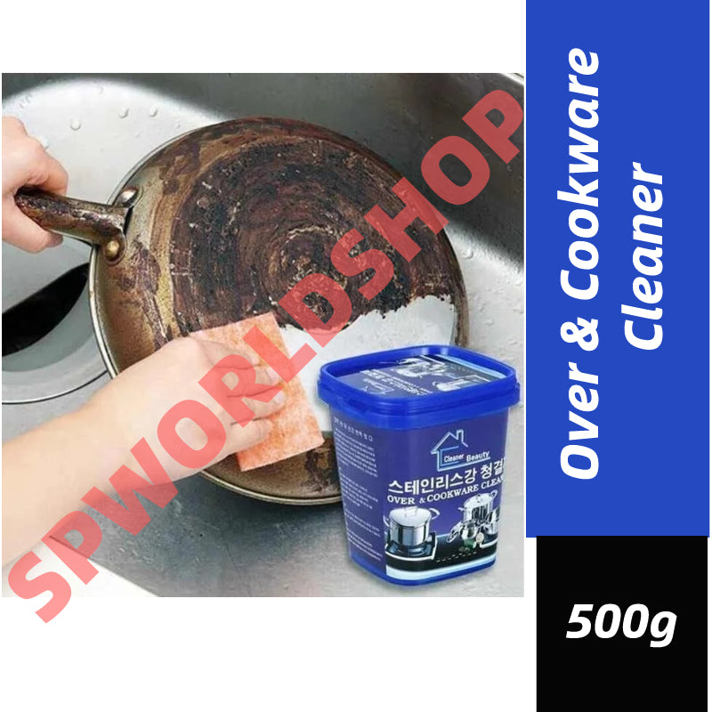 Oven and Cookware Cleaner 500g Rust Oil Grease Stainless Steel Pencuci Periuk 不锈钢清洁膏