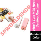 READY STOCK!!! Magic Mini Heat Sealing Machine | Portable Impulse Sealer for Plastic Bag Packing 迷你热封机 |封口机
