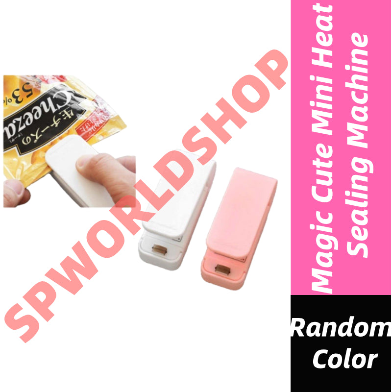 READY STOCK!!! Magic Mini Heat Sealing Machine | Portable Impulse Sealer for Plastic Bag Packing 迷你热封机 |封口机