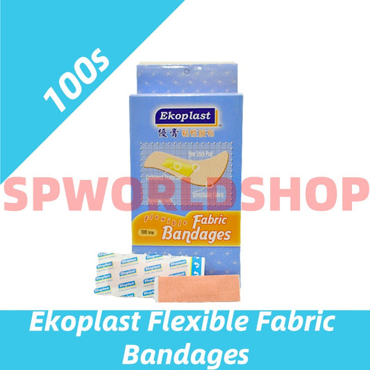 READY STOCK!!! Ekoplast Flexible Fabric Bandages / Plaster Luka 优膏粘性胶布 (100's/200's)