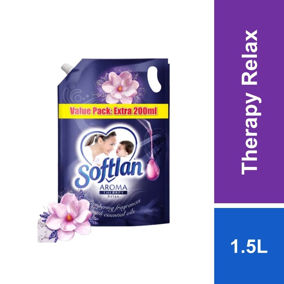 READY STOCK!!!SOFTLAN FABRIC SOFTENER 1500ML/1600ML REFILL Value Pack