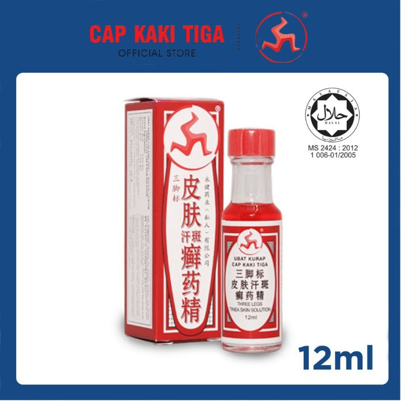 Three Legs Tinea Skin Solution 12ml