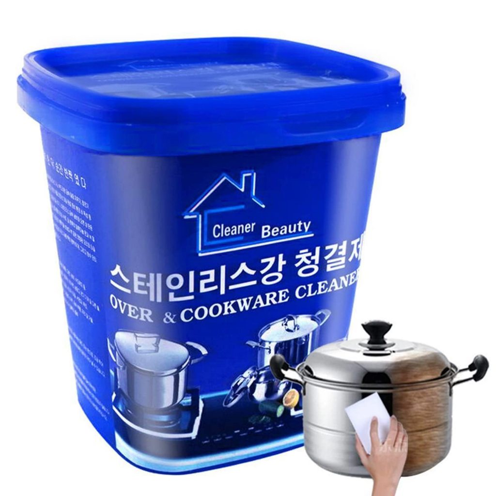 Oven and Cookware Cleaner 500g Rust Oil Grease Stainless Steel Pencuci Periuk 不锈钢清洁膏