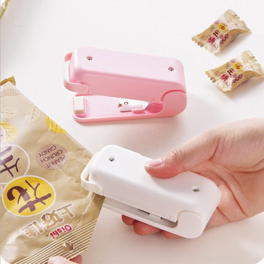 READY STOCK!!! Magic Mini Heat Sealing Machine | Portable Impulse Sealer for Plastic Bag Packing 迷你热封机 |封口机