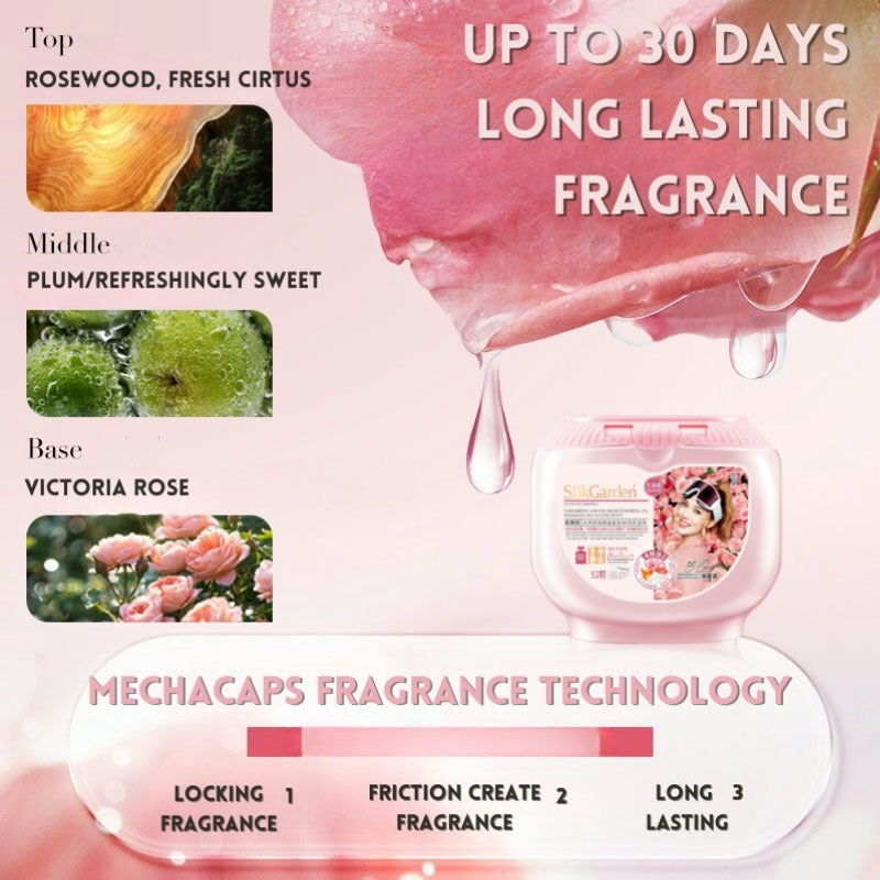 READY STOCK‼️ SukGarden 4D Laundry Beads Natural Rose Essential Oil Pewangi Pakaian Harum Tahan Lama  蔬果园玫瑰洗衣凝珠