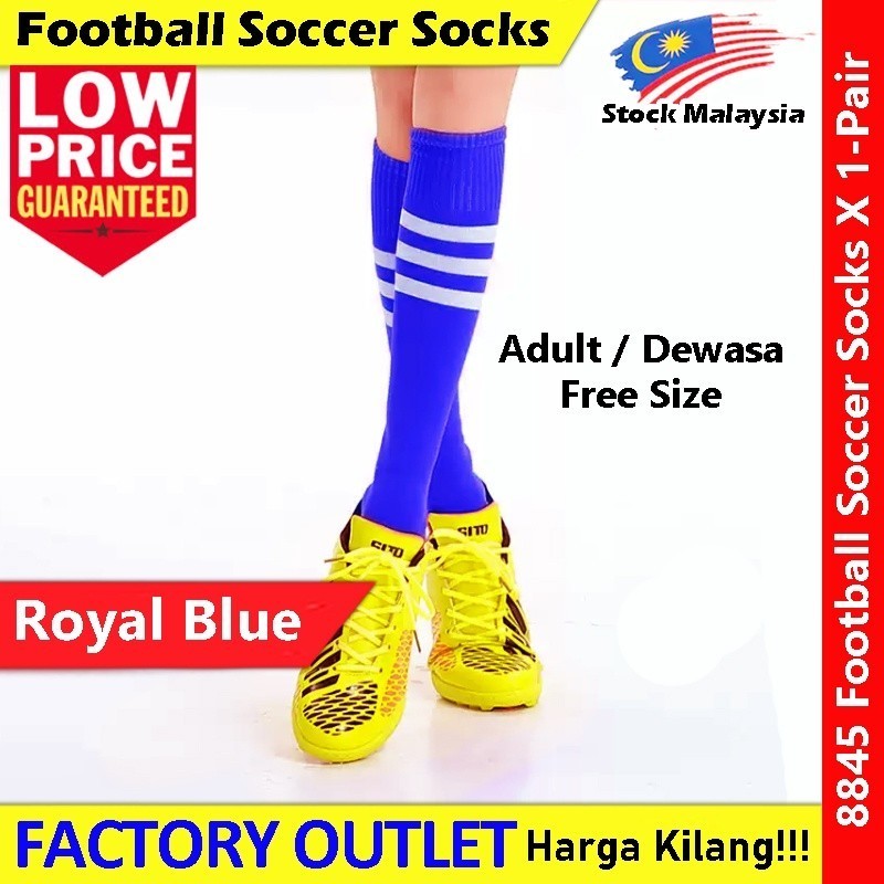 READY STOCK!!! Football Socks Soccer Socks Stoking Bola Sepak Panjang 长足球袜子 8845