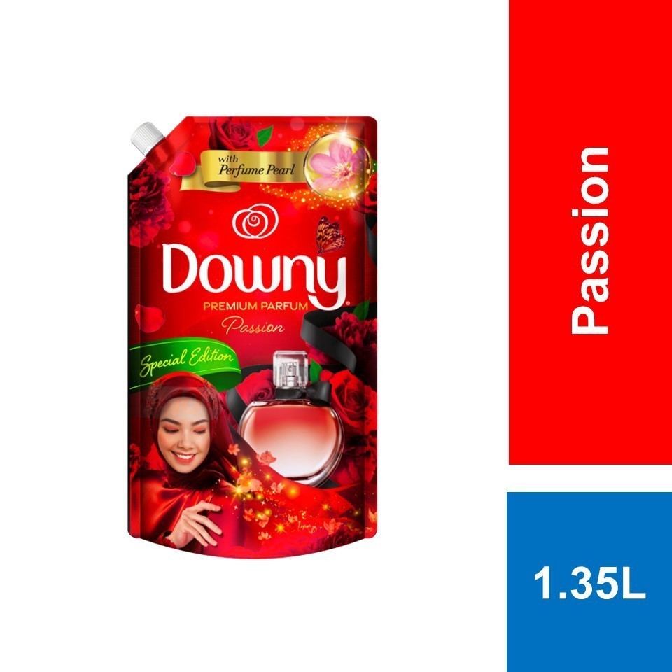 ✅ READY STOCK‼️ Downy Fabric Softener Refill 1.35L/1.4L/1.5L | Pewangi Pakaian Harum Tahan Lama Lembut Segar