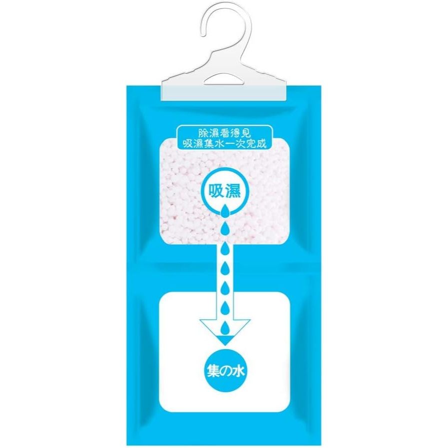 READY STOCK!!! Indoor Closet Dehumidifier Bag Moisture Absorber Mildew Drying Agent 室内衣橱除湿袋 吸湿防霉干燥剂