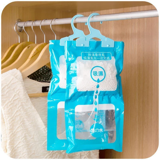READY STOCK!!! Indoor Closet Dehumidifier Bag Moisture Absorber Mildew Drying Agent 室内衣橱除湿袋 吸湿防霉干燥剂