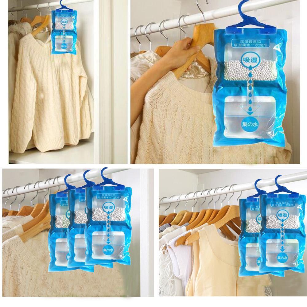 READY STOCK!!! Indoor Closet Dehumidifier Bag Moisture Absorber Mildew Drying Agent 室内衣橱除湿袋 吸湿防霉干燥剂