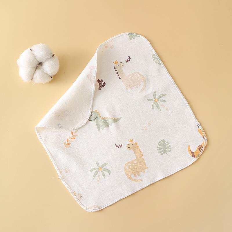 READY STOCK! Baby Muslin Cotton Washcloths | Soft Multi-Layer Face Towel | Baby Feeding Bibs | Multi-Style 婴儿棉纱洗脸巾 |