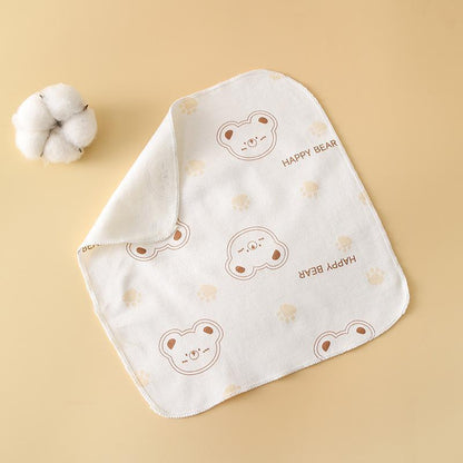 READY STOCK! Baby Muslin Cotton Washcloths | Soft Multi-Layer Face Towel | Baby Feeding Bibs | Multi-Style 婴儿棉纱洗脸巾 |
