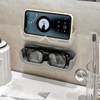 Wall-Mounted Punch-Free Glasses Storage Box | Sunglasses Display Rack | Decorative Eyewear Organizer Shelf 免打孔壁挂式眼镜收纳盒