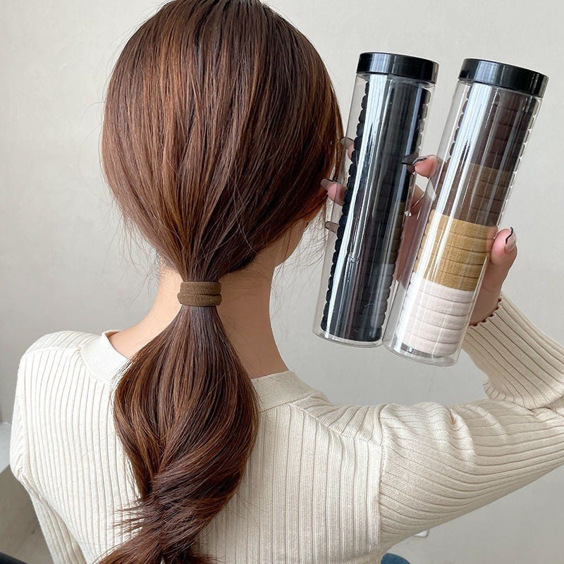 Korean Style Hair Rope for Women | Durable & Highly Elastic Rubber Band | Simple &  Hair Accessory - CSW1004 韩版简约发绳