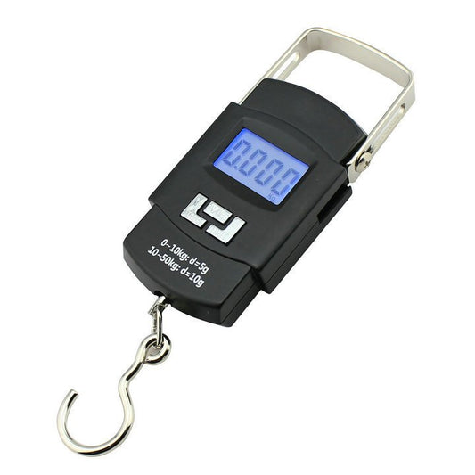 READY STOCK!!! electronic portable scale 50kg portable backlit portable luggage scale portable electronic scale 旅行手提行李秤