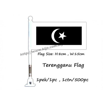 READY STOCK!!! Small Disco Spring Flag / Spring Motor Flag / Spring Flag / 小弹簧旗