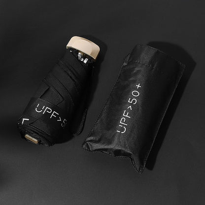 READY STOCK‼️ Payung Lipat UV Mini 5-Lipat Ultra-Light Vinyl Sunblock Kalis Hujan Rust-Proof Umbrella 雨伞