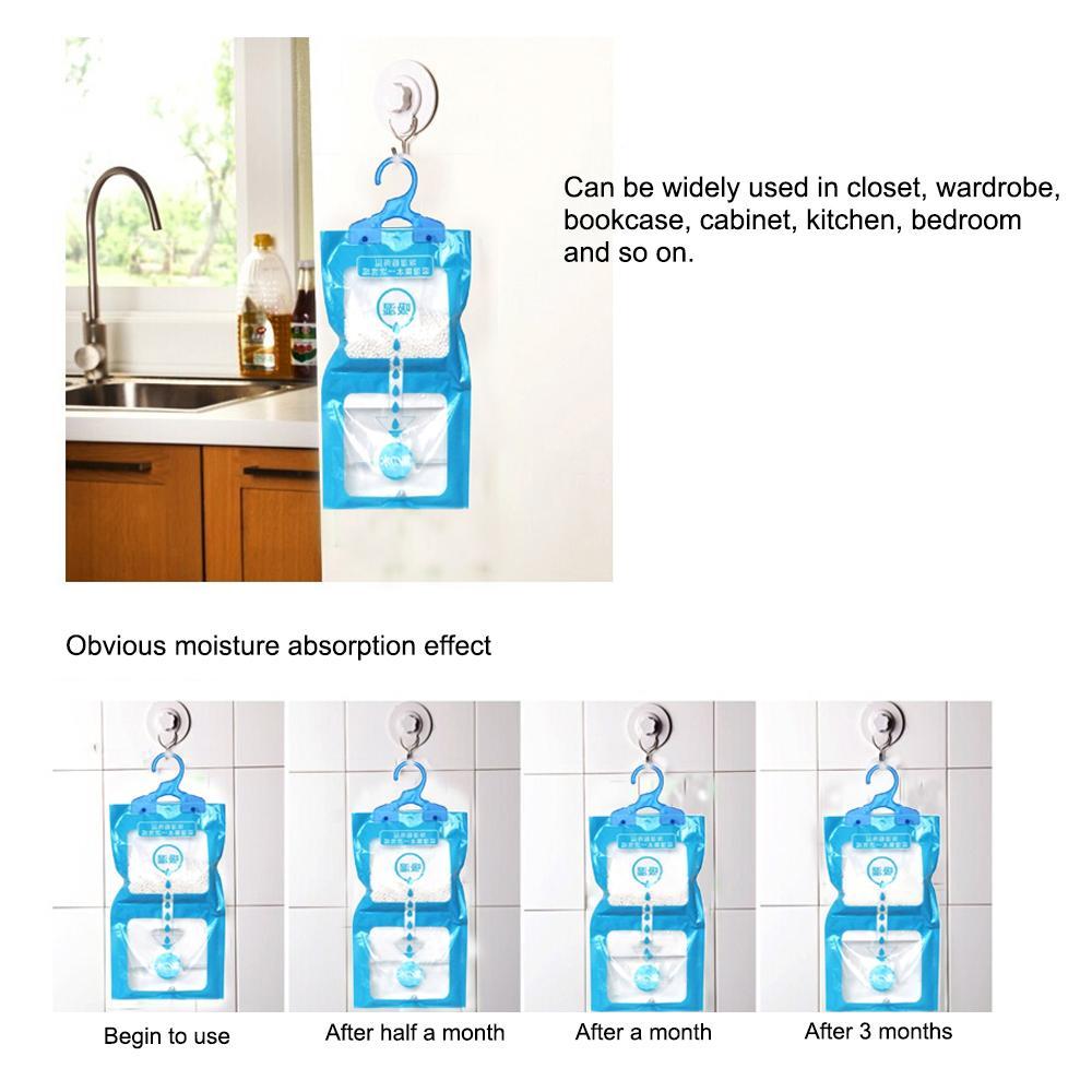 READY STOCK!!! Indoor Closet Dehumidifier Bag Moisture Absorber Mildew Drying Agent 室内衣橱除湿袋 吸湿防霉干燥剂