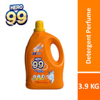 HERO99 Detergent Perfume 3.9KG/3.6KG Long Lasting Fragrance/ Odour Buster/ Colour Protect/  Luxury Lasting Fragrance