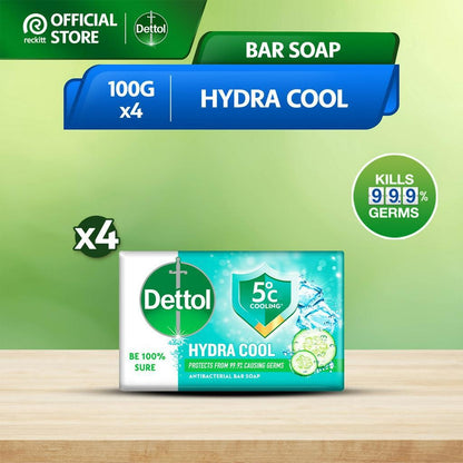 READY STOCK!!!Dettol Original Antibacterial Active Germ Protection Bar Soap 100G BUY 3 FREE #Dettol#Sabun #Antibacterial