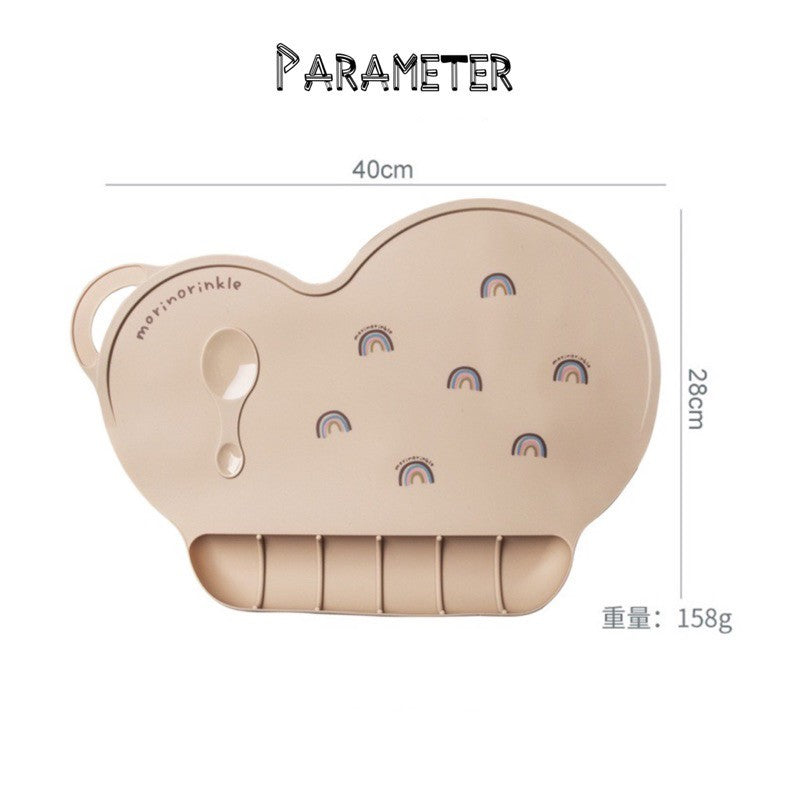 READY STOCK!!! Baby Silicone Placemat | Children's Waterproof Table Mat | Ins Style Portable  JM114 婴儿硅胶餐垫 | 儿童防水桌垫