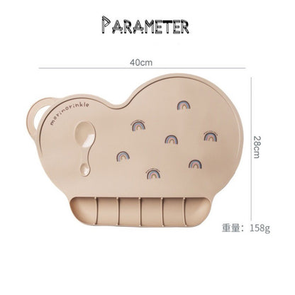 READY STOCK!!! Baby Silicone Placemat | Children's Waterproof Table Mat | Ins Style Portable  JM114 婴儿硅胶餐垫 | 儿童防水桌垫