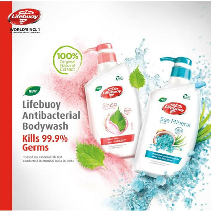 READY STOCK‼️ Lifebuoy Anti-Bacterial Shower Gel 900ml/950ml Sabun Mandian Bunuh 99.9% Kuman