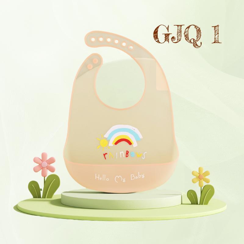 READY STOCK!!! Baby Silicone Bibs | Adjustable Waterproof Feeding Bib | Kids Apron for Mealtime WDG/GJQ 婴儿硅胶围兜 | 可调节防水围嘴