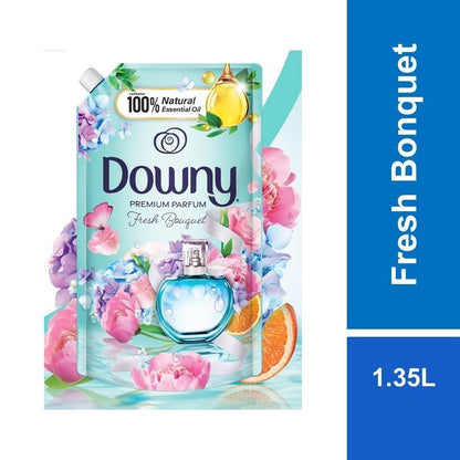 ✅ READY STOCK‼️ Downy Fabric Softener Refill 1.35L/1.4L/1.5L | Pewangi Pakaian Harum Tahan Lama Lembut Segar