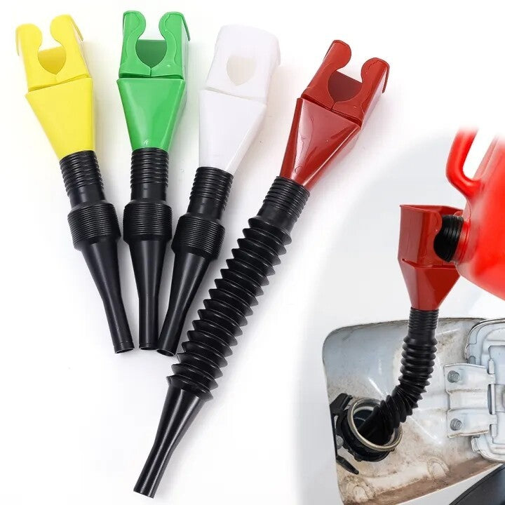 READY STOCK‼️ Telescopic Oil Funnel | Foldable & Portable | Car Truck Motorcycle Refueling Funnel with Filter 伸缩油漏斗