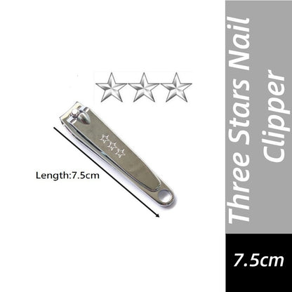 Three Stars Nail Clipper / Kijo Small and Big Nail Clipper 1-Pcs 三星指甲剪