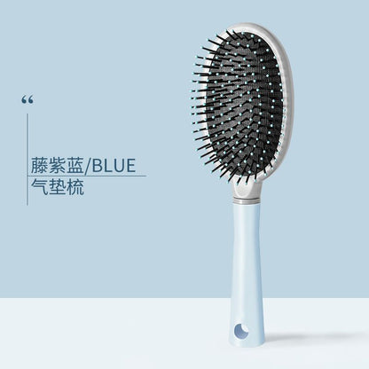 Comb Curved Vent Fluffy Hair Curly Hair Massage Ribs Comb Styling 马卡龙大弯蓬松梳子 头皮按摩梳卷发造型梳弧形十排骨梳子
