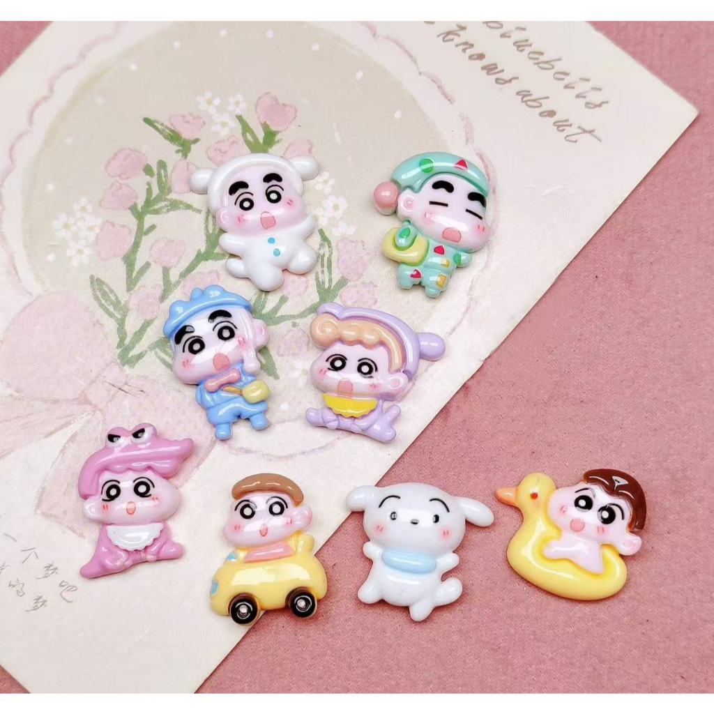 READY STOCK!!!Hole shoes decorative buckle accessories shoes flower buckle cute cartoon pattern garden shoe accessories