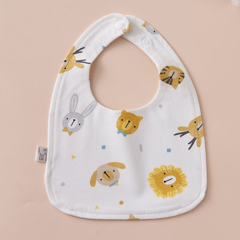 READY STOCK!!! 100% Cotton U-Shaped Baby Bib | Soft Newborn Burp Cloth | Feeding Bibs WW0849 U型100%纯棉婴儿围兜 | 新生儿柔软口水巾
