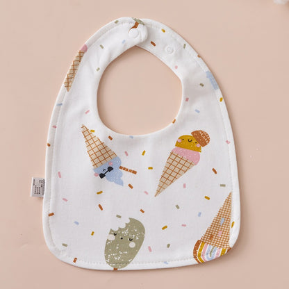 READY STOCK!!! 100% Cotton U-Shaped Baby Bib | Soft Newborn Burp Cloth | Feeding Bibs WW0849 U型100%纯棉婴儿围兜 | 新生儿柔软口水巾