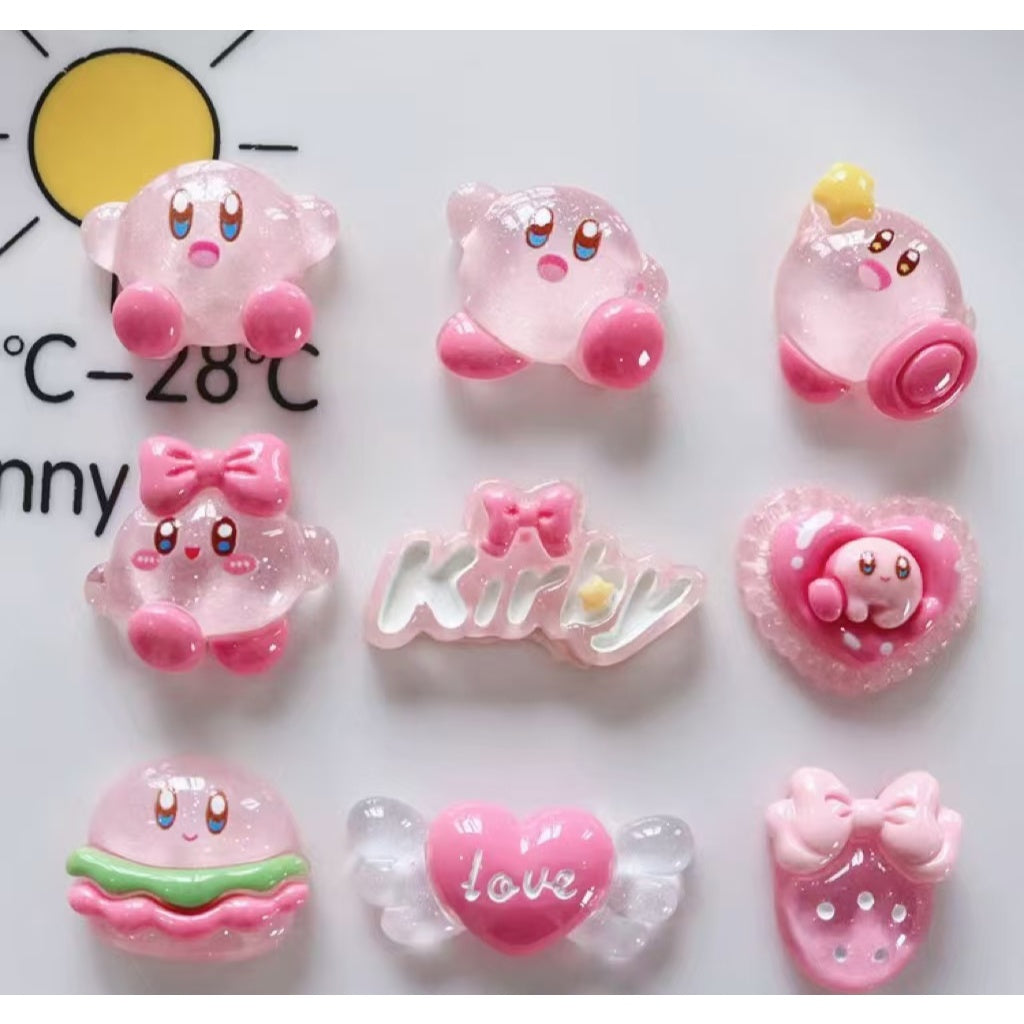 READY STOCK!!!Hole shoes decorative buckle accessories shoes flower buckle cute cartoon pattern garden shoe accessories