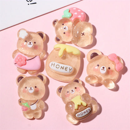 READY STOCK!!!Hole shoes decorative buckle accessories shoes flower buckle cute cartoon pattern garden shoe accessories