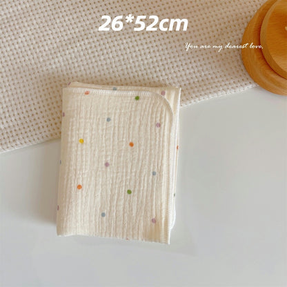 READY STOCK! Baby Muslin Cotton Washcloths | Soft Multi-Layer Face Towel | Baby Feeding Bibs | Multi-Style 婴儿棉纱洗脸巾 |