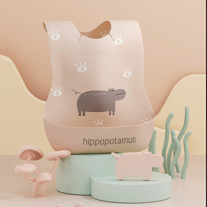 (READYSTOCK) 10PCS/50PCS Individual Packing Disposable Baby Bib Travel Waterproof Bib 一次性婴儿围兜