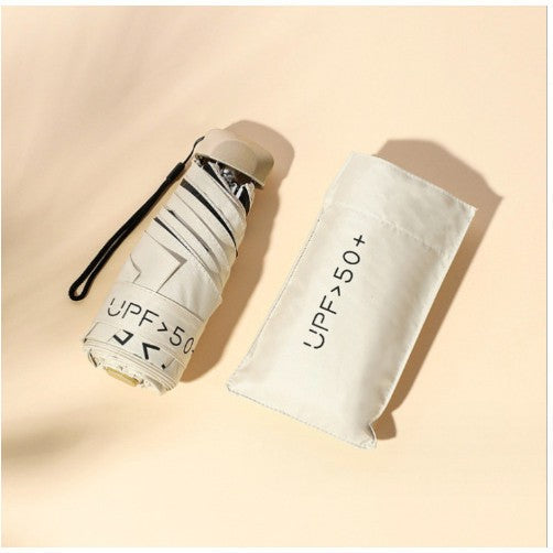 READY STOCK‼️ Foldable UV Protection Umbrella Silver Coating Anti-Rain Sun Kalis Hujan Matahari #3001 自动雨伞