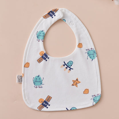 READY STOCK!!! 100% Cotton U-Shaped Baby Bib | Soft Newborn Burp Cloth | Feeding Bibs WW0849 U型100%纯棉婴儿围兜 | 新生儿柔软口水巾