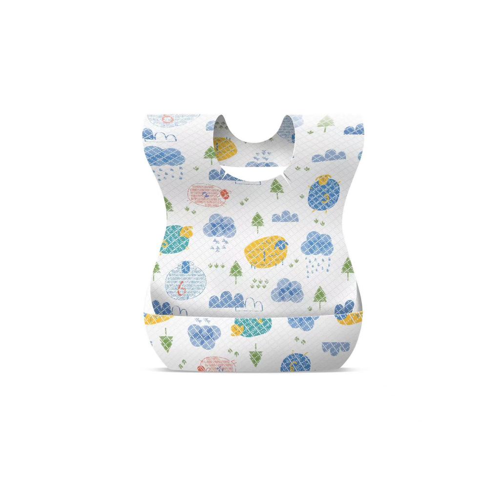 (READYSTOCK) 10PCS/50PCS Individual Packing Disposable Baby Bib Travel Waterproof Bib 一次性婴儿围兜