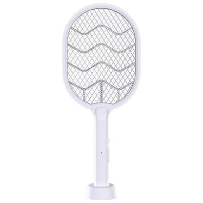 READY STOCK‼️ Foldable Electric Mosquito Racket | Rechargeable Mosquito Swatter | High Voltage  可折叠电蚊拍 | 充电式灭蚊拍